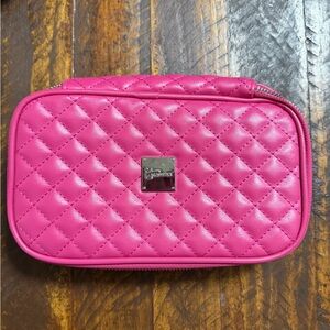 IT Cosmetics Pink Quilted Clutch